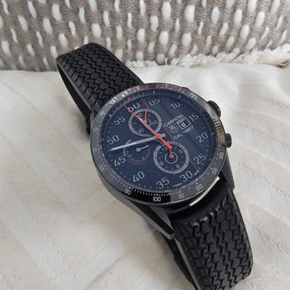 Tag Heuer Carrera Monaco Grand Prix Special Edition CAR2A83 43mm Black Titanium Watch Limited to 1250