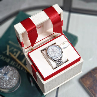 Ladies Omega Speedmaster 324303855001 38mm Stainless steel with Mother of Pearl Dial