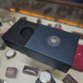 Ladies Longines Flagship Wristwatch L4.274.0.87.6 Stainless Steel Mother of Pearl Dial VS Diamond Bezel