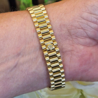 Ladies Rolex Datejust 79178 18ct 26mm Factory Lapis Dial Diamond and Sapphire Bezel