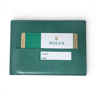 Rolex Oyster Perpetual 114300 39mm Dark Rhodium Dial - Full Set (2016)