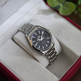 Omega Seamaster Aqua Terra - Ref. 231.10.39.60.06.001 - Black Dial - Full Set (2015, Unworn)