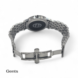 His & Hers Gucci 7500M 34mm & 7500L 26mm Stainless Steel set