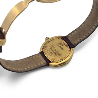 Ladies Cartier Trinity 2735 27mm Sterling Silver and Vermeil Case