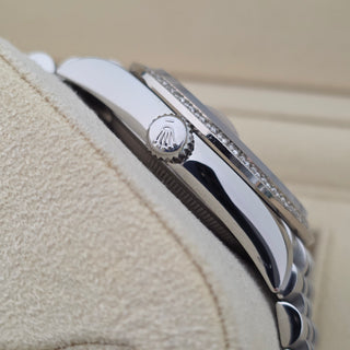 Rolex Datejust 126284RBR - Factory Diamond Bezel - 36mm - Jubilee Bracelet - Pink Diamond Roman Dial - 2021