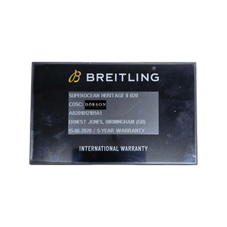 Breitling Superocean Heritage AB2010 Black Dial Steel Milanese Bracelet 2020