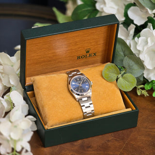 Rolex Oyster Perpetual Air-King Ref. 14000 - Blue Dial - Automatic - 34mm - Full Set (2000)