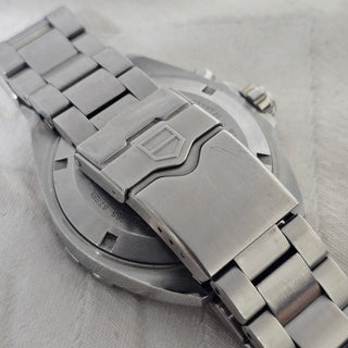 Tag Heuer Formula 1 Alarm WAZ111A 41mm Black Dial Quartz Watch