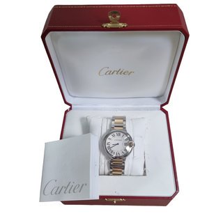 Cartier Ballon Bleu 3005 36mm 18ct Gold And Steel Two Tone Wristwatch