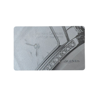 Ladies Longines Flagship Wristwatch L4.274.0.87.6 Stainless Steel Mother of Pearl Dial VS Diamond Bezel