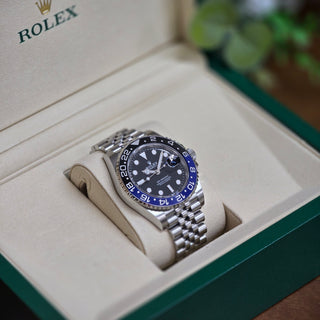 Rolex GMT-Master II Ref. 126710BLNR "Batgirl" - Black Dial, Jubliee Oystersteel - Full Set (2025, Unworn)