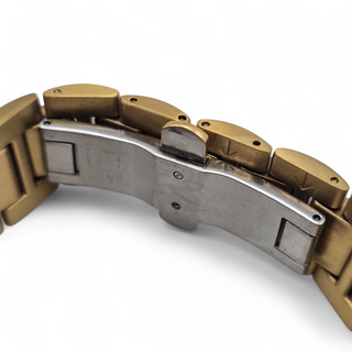 Gucci 9240M 35mm Gold plated Case and Bracelet with Champagne Dial