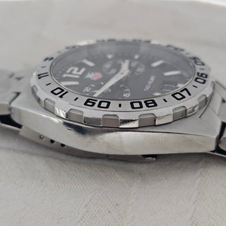 Tag Heuer Formula 1 Alarm WAZ111A 41mm Black Dial Quartz Watch