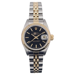 Ladies Rolex Datejust 26mm 69173 18ct And Steel 1998 Full Set