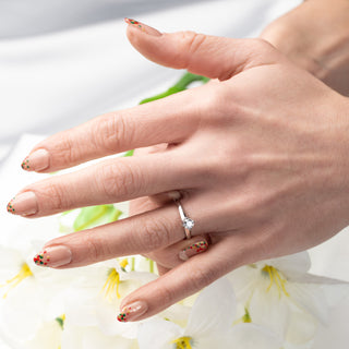 Platinum 0.35ct Diamond Solitaire Ring