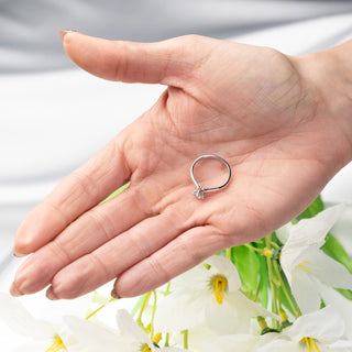 Platinum 0.35ct Diamond Solitaire Ring
