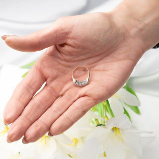 18ct Yellow Gold 0.5ct vs Diamond Five Stone Ring